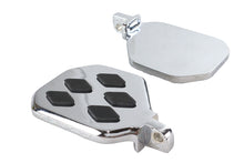Charger l'image dans la galerie, Factory Sample Chrome Mini Footboard Set with Diamond Design