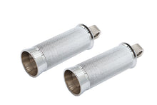Load image into Gallery viewer, Speedster Hollow Point Male Footpeg Set Chrome