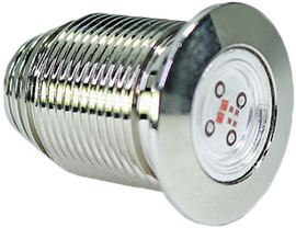 Chrome 16mm Thunder Bolts for brake and turn signals, BaggerNation hardware fitting, with shiny metal finish and mounting hardware