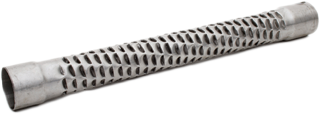 Cobra replacement exhaust baffle, 1.875 inch by 10.75 inch, visible with metal construction and mounting holes.