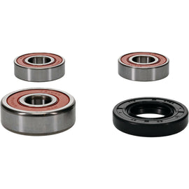 Pivot Works Drive Wheel Bearing Kit Premium 22-51185P, new bearings and components for bicycle wheel maintenance.