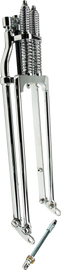 HardDrive Springer fork tapered leg suspension with chrome finish, model 820-1361, featuring +2 length for motorcycle front end.