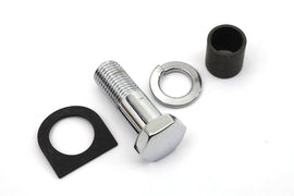 Colony Chrome Kick Starter Pedal Mounting Kit for motorcycle transmission, showing chrome finish and mounting hardware details.