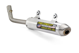 Pro Circuit 304 Silencer exhaust system with sleek metal finish, designed for optimal performance on dirt bikes.