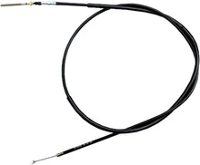 Load image into Gallery viewer, Motion Pro black vinyl rear brake cable, 70-5046, showing the flexible cable with protective black vinyl coating and metal fittings.