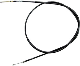 Motion Pro black vinyl rear brake cable, 70-5046, showing the flexible cable with protective black vinyl coating and metal fittings.