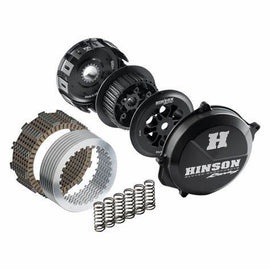 Hinson Complete Clutch Kit Hon 151-0608 with clutch plate, pressure plate, and release bearing for Honda engines.