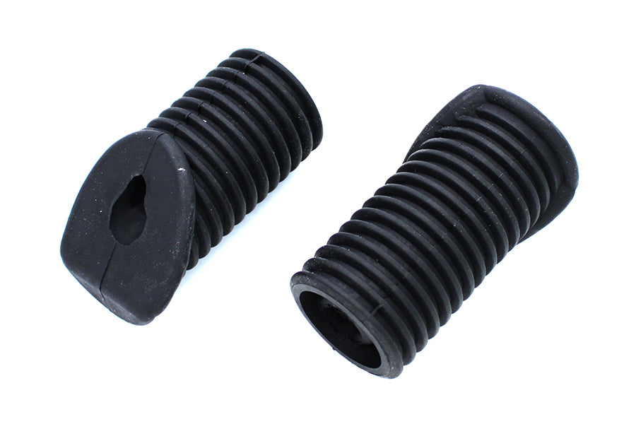 Footpeg Rubber Set Black