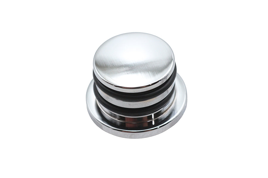 Retro Blade Oil Tank Plug Chrome