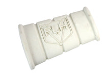 Charger l'image dans la galerie, White Rubber Kick Starter Pedal With FLH Logo