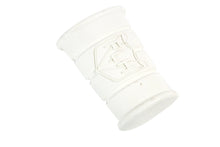 Charger l'image dans la galerie, White Rubber Kick Starter Pedal With FLH Logo