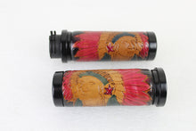 Charger l'image dans la galerie, Indian Grip Set with Black Ends