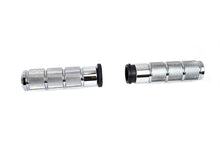 Charger l'image dans la galerie, Chrome Retro Throttle by Wire Grip Set