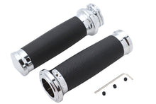 Charger l'image dans la galerie, Caliber Handlebar Grip Set Chrome