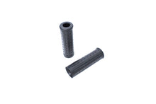 Load image into Gallery viewer, Replica Black Waffle Handlebar Grip Set with Plug Hole