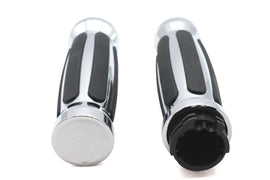 Rail Style Barrel Grip Set Chrome