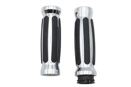 Rail Style Barrel Grip Set Chrome