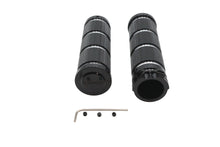 Charger l'image dans la galerie, Billet Black Knurled Grip Set