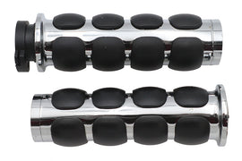 Ultima Cushioned Grip Set with Chrome Ends