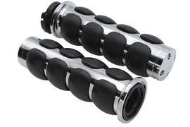 Ultima Cushioned Grip Set with Chrome Ends