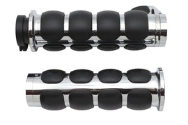 Ultima Cushioned TBW Grip Set with Chrome Ends