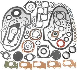 James Gasket motor gasket kit with copper head gaskets for Early XL engine, includes seals and components.