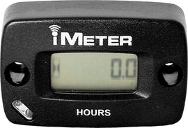 Hardline wireless hour meter gauge model 27-2013 with digital display and mounting hardware, used for tracking machine hours.