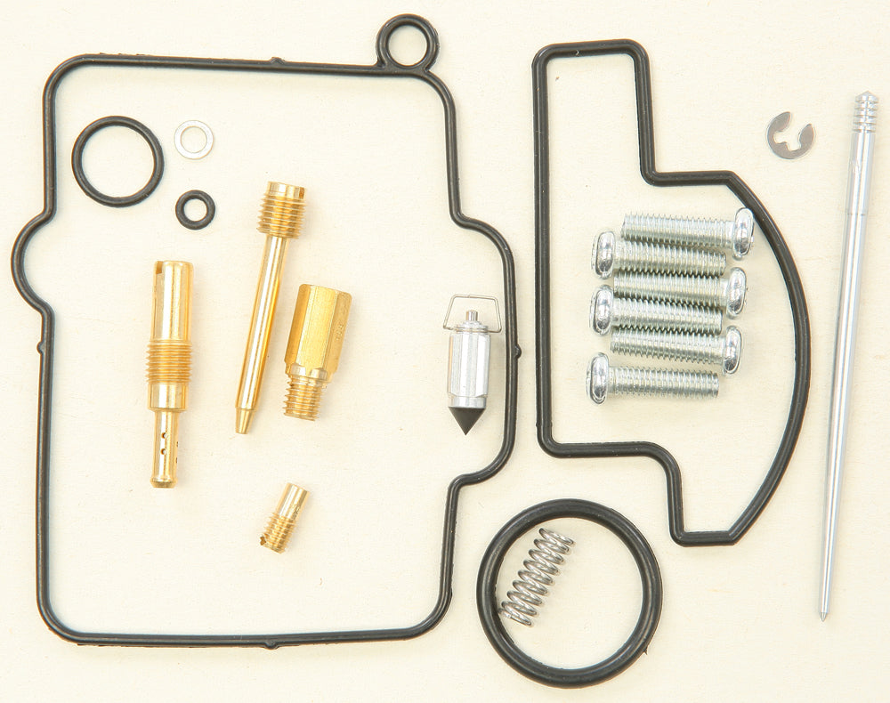 All Balls bike carburetor rebuild kit 226-1409 with intake and fuel system components on a white background.