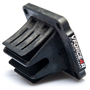 Moto Tassinari Vforce4 intake valve system for KTM and Husqvarna 85 models, featuring carb and fuel system components.