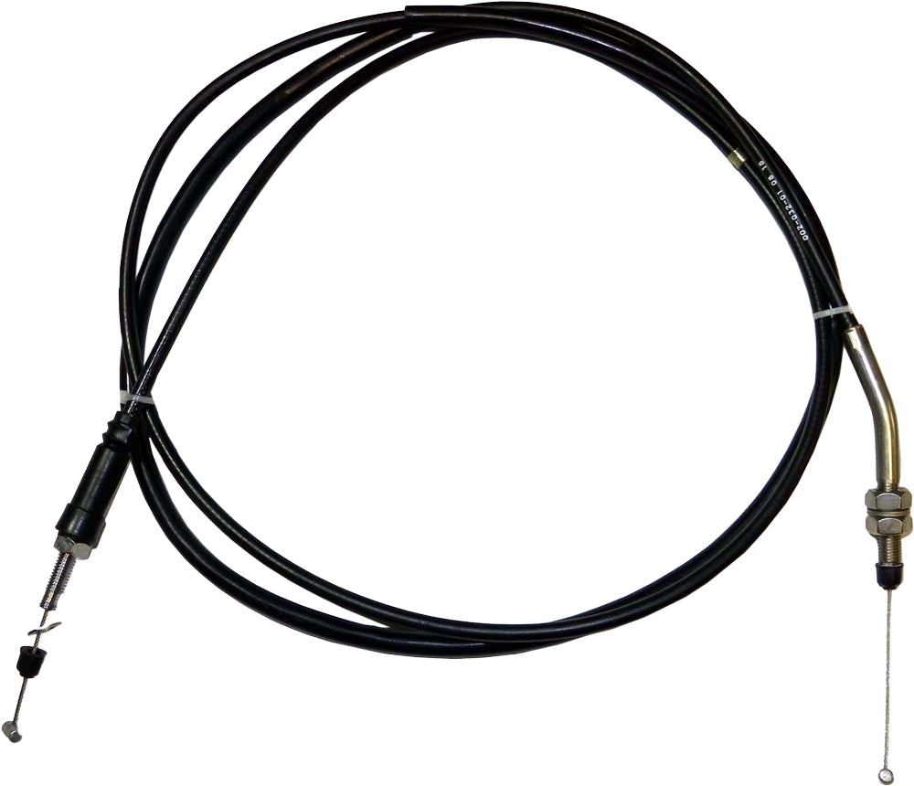 WSM Performance Parts throttle cable 72-20333 for hydraulic control lines, featuring a flexible cable with connectors on each end.
