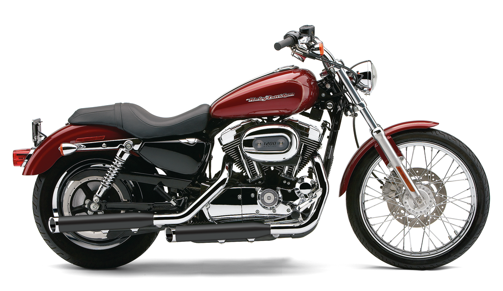 3" Slip Ons Black Sportster 14 24