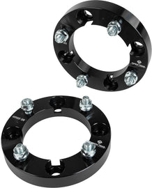Open Trail 1-inch wheel spacer for 4/137 stud pattern, featuring 12mm x 1.5mm specifications, shown on vehicle wheel.