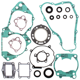 Vertex Complete Gasket Set with Oil Seals, including gaskets and seals, for engine repair and maintenance.