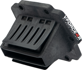 Moto Tassinari Vforce4 intake valve system for Kawasaki KDX200/220, motorcycle carb and fuel system component.
