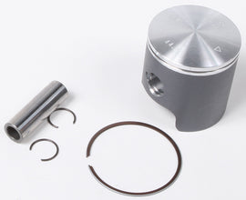 Vertex piston kit cast 44.97/std for Husqvarna and KTM 175-23430CD, shown with piston components and packaging.