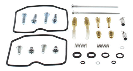 All Balls bike carburetor rebuild kit for intake and fuel system, includes gaskets and parts for model 226-1645.