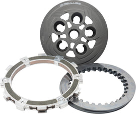 Rekluse Core EXP 3.0 auto clutch installed on motorcycle, showcasing its compact design and high-performance clutch components.
