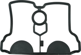 Athena valve cover gasket for Yamaha engines, showing a close-up of the black rubber seal with metal reinforcement.