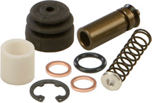 Load image into Gallery viewer, All Balls brake master cylinder rebuild kit 21-81029 with seals and components for motorcycle brake repair, showing parts laid out.