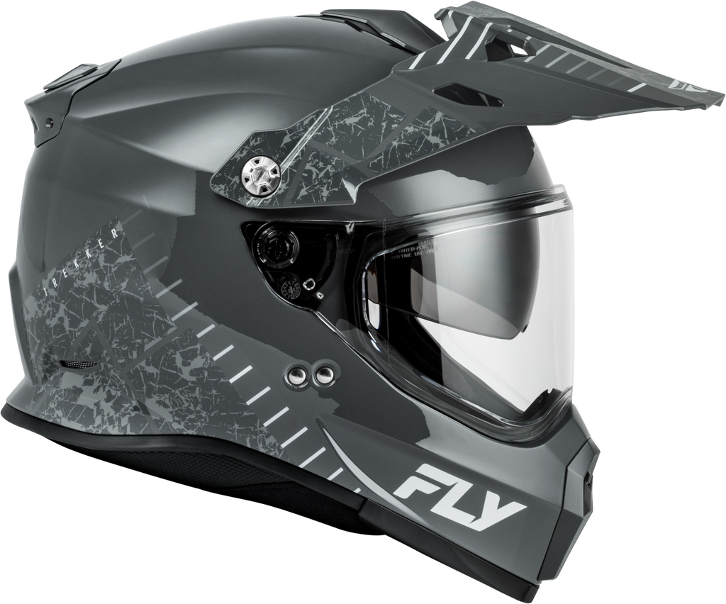 Fly Trekker Granite Helmet Grey/Grey 2x
