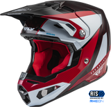 Fly Racing Formula Carbon Prime Helmet Red/White/Red Carbon Xl 73-4432X