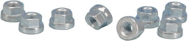 James Gasket exhaust mount gasket nut for Evo/Twin Cam engines, shown in a set of four in this image.