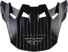 Load image into Gallery viewer, Fly Racing Formula Carbon Prime visor in grey and carbon yellow, designed for motorcycle helmets.