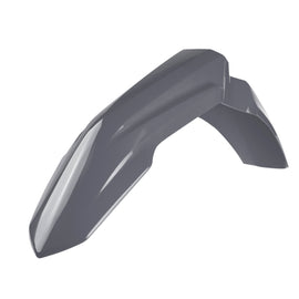 Polisport Plastics front fender for HON motorcycle, durable plastic construction, shown in black with mounting details visible.