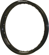 Load image into Gallery viewer, Black D.I.D Dirt Star St-X BMX rim with 2.15-inch width and 19-inch diameter, featuring a durable, lightweight design.