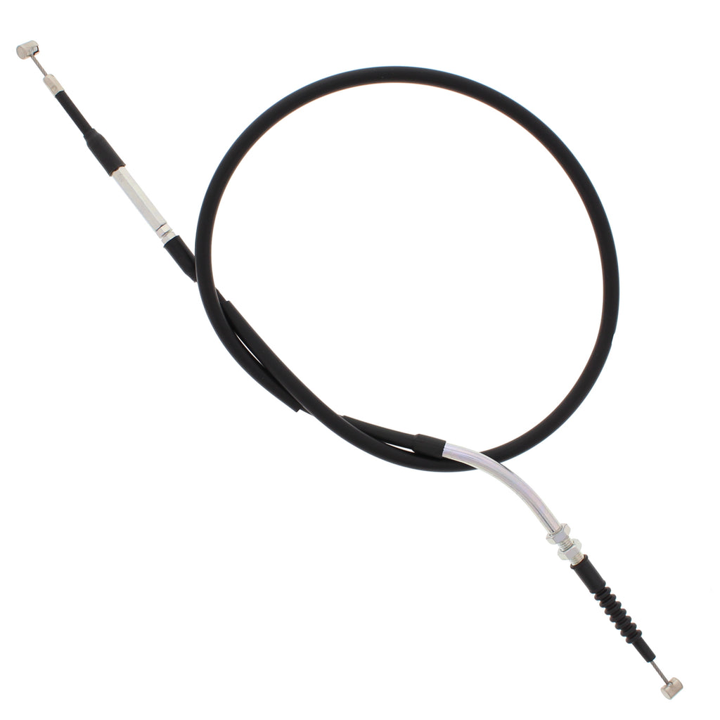 All Balls clutch cable 24-52080 for hydraulic control lines, showing the black cable with metal fittings and protective sheathing.