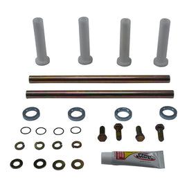 Pivot Works A-Arm Bearing Kit for suspension, showing the components and precision bearings in a clean, organized layout.