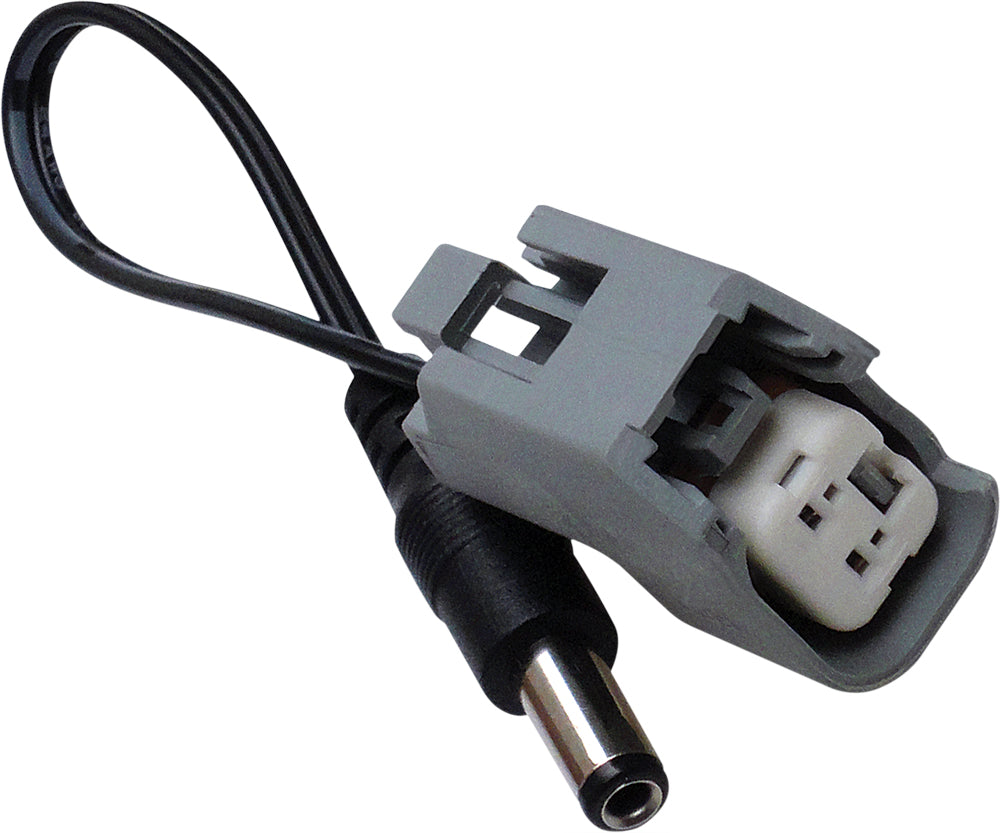 Motion Pro Ev6 Fuel Injector Cleaner Pigtail connector for tools, with detailed wiring and connectors visible.