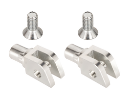 Mx Style M8 Pass Footpegs Black