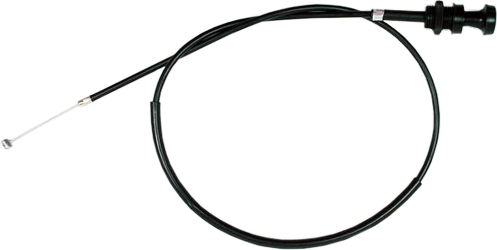 Motion Pro black vinyl choke cable 70-4113 with metal fittings, designed for motorcycle hydraulic control lines.